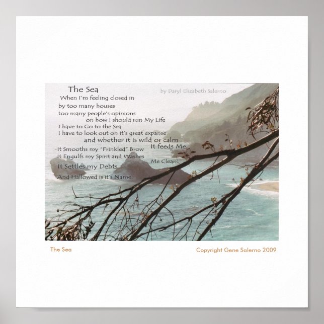 Havet Poster (Framsidan)