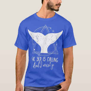 Havet säger att jag måste gå på valskjortan Orca T Shirt