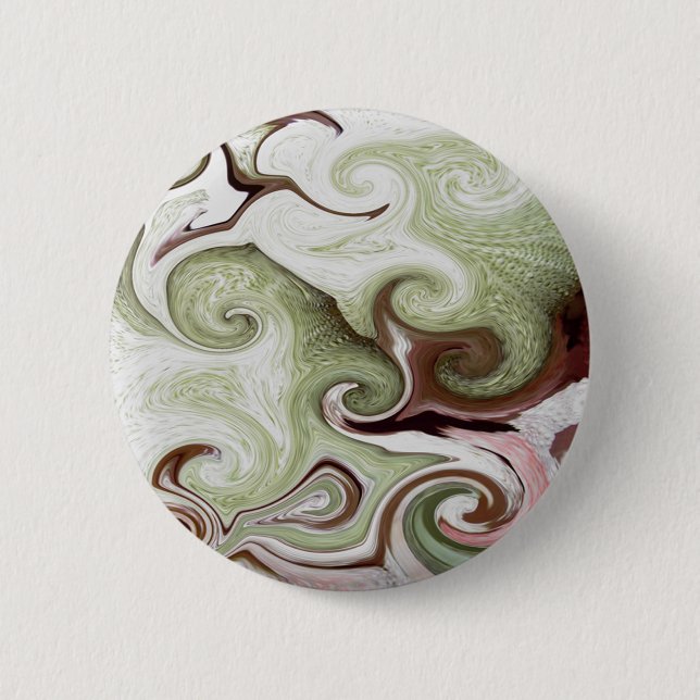 Havet snyltar bollar för snäckaSeafoam gröna rosa Knapp (Framsida)