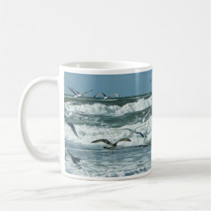 Havet, Surfan, Fiskmås som flyger, Vinkara Kaffemugg