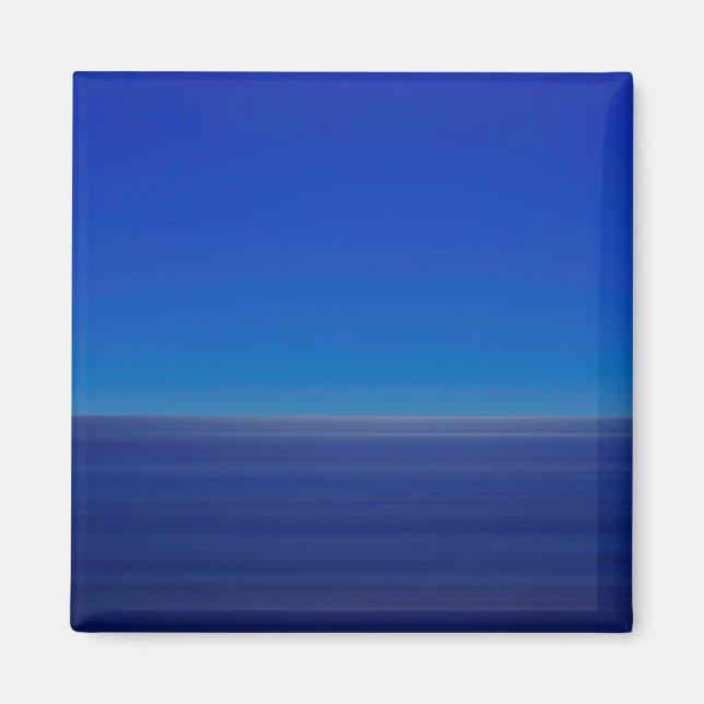 "Havet träffar himlar precis före soluppgången" Magnet (Framsidan)