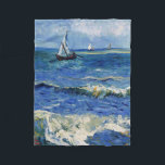 Havet vid Les Saintes-Maries-de-la-Mer - Van Gogh Fleecefilt<br><div class="desc">Van Gogh - firande i konstens mästare</div>