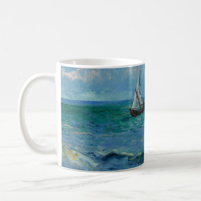Havet vid Les Saintes Maries de la Mer | Van Gogh Kaffemugg (Vänster)