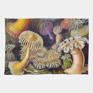 Havets anemonart kökshandduk