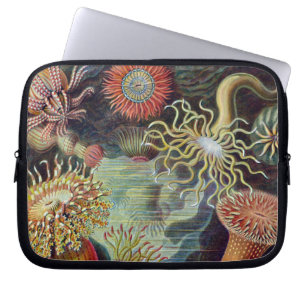 Havets anemonart laptop sleeve