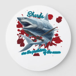 Havets Apex Hunter Stor Klocka