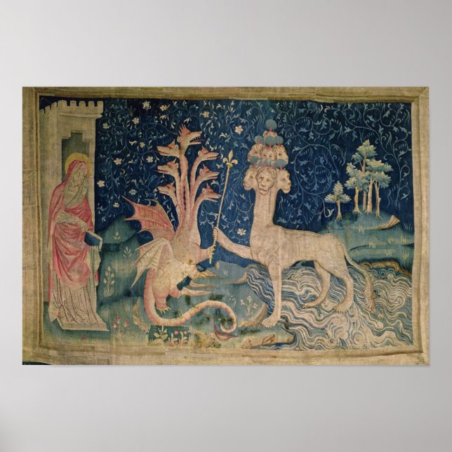 Havets Beast med sju huvuden Poster (Framsidan)