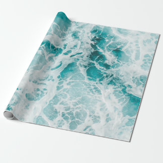 Havets blåa vågor presentpapper
