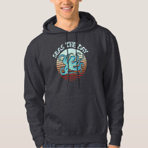 Havets dag Sommar Vibes Octopus Hoodie