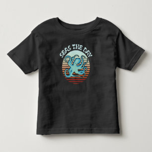 Havets dag Sommar Vibes Octopus T Shirt