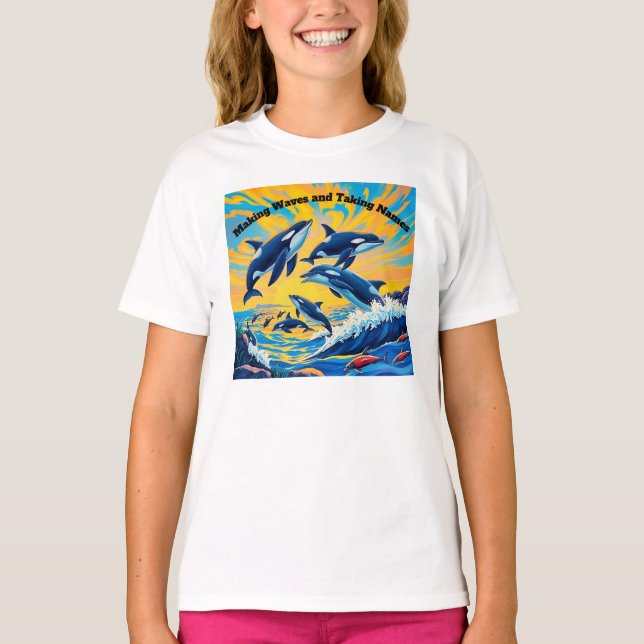 Havets famn t shirt (Framsida)