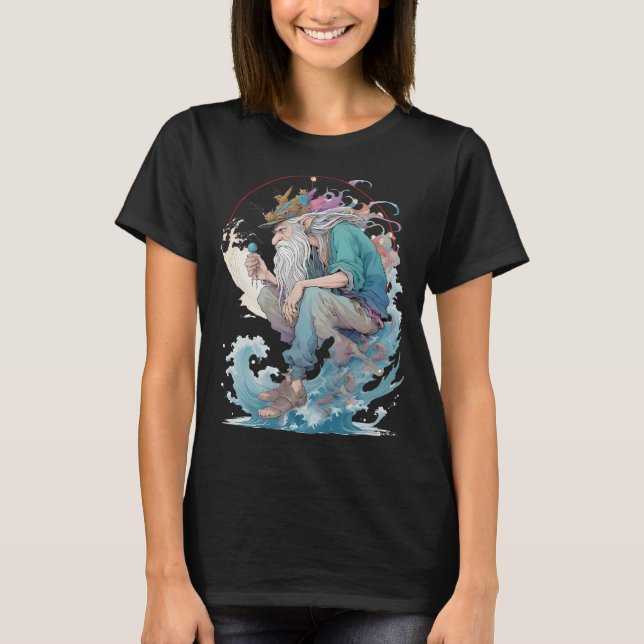 havets herre t shirt (Framsida)