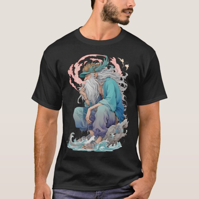 havets herre t shirt (Framsida)