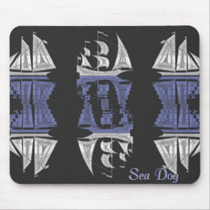 Havets Hund Nautical Mouse Pad Musmatta