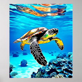 Havets kejsare: Sea Turtle's Journey Poster