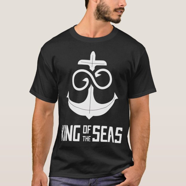 Havets kung t shirt (Framsida)
