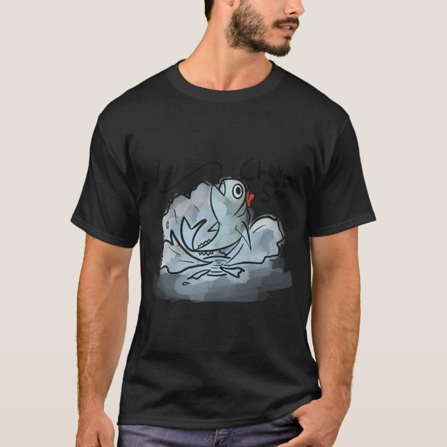 Havets kyckling - Tonfisk T Shirt (Framsida)