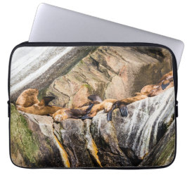 Havets Lejon på Sten Laptop Fodral