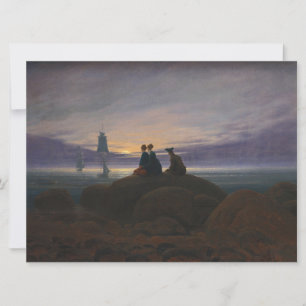 Havets måndag (av Caspar David Friedrich) Kort