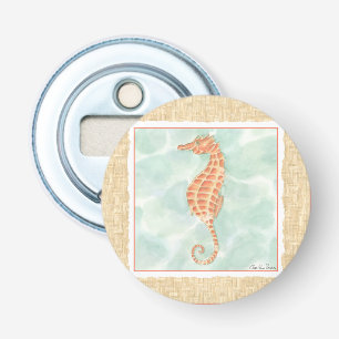 Havets Orange Seahorse Flasköppnare