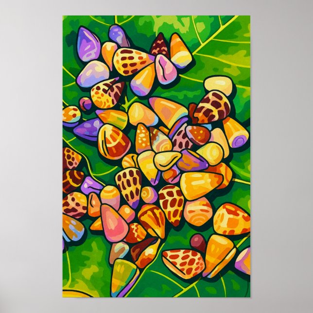 Havets palett nr 2 poster (Framsidan)