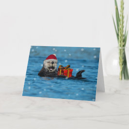Havets redaktionella julkort kort