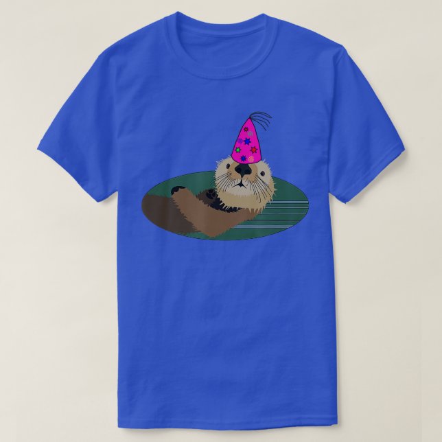 Havets redskapets födelsedag Hat Party Design T Shirt (Design framsida)