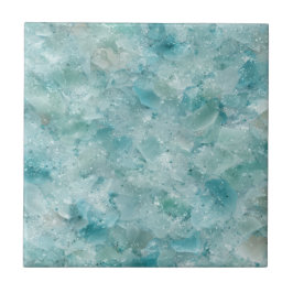 Havets skönhet. Aqua Crystal. Kakelplatta
