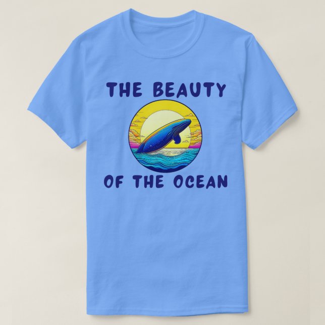 Havets skönhet t shirt (Design framsida)