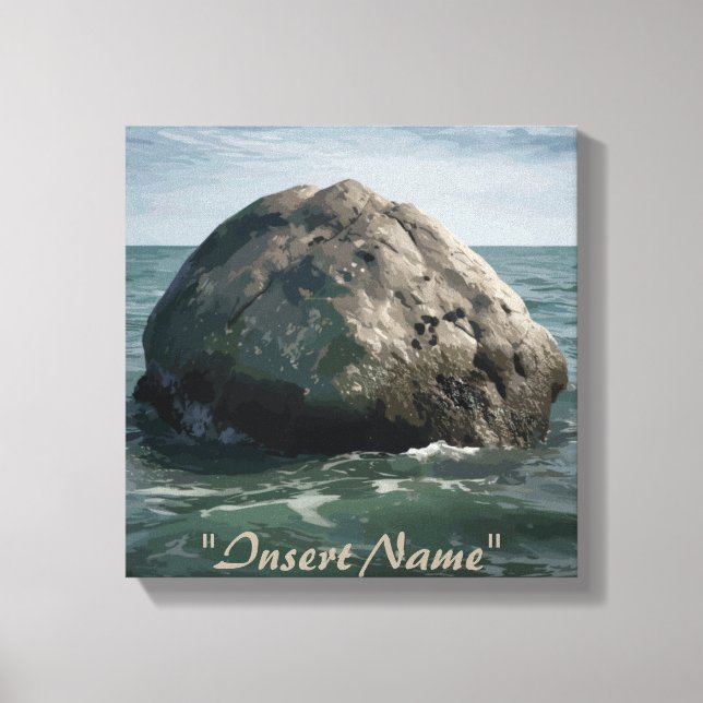 Havets snäcka canvastryck (Framsida)