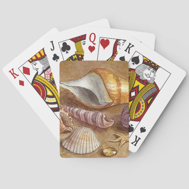 Havets Snäcka Casinokort (Baksidan)