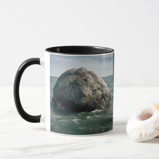 Havets snäcka mugg (Med munk)