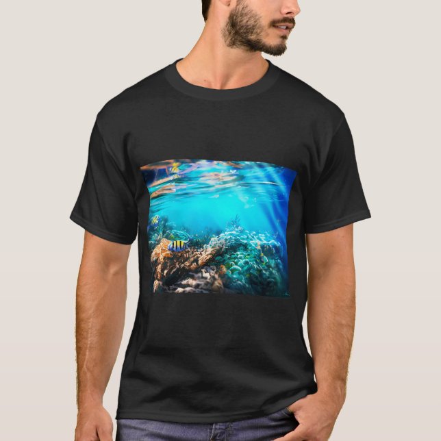 Havets spektrum t shirt (Framsida)