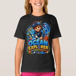 Havets Utforskare Barns Marinliv T-Shirt