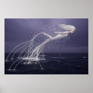 Havetsandas eteriska flykt poster