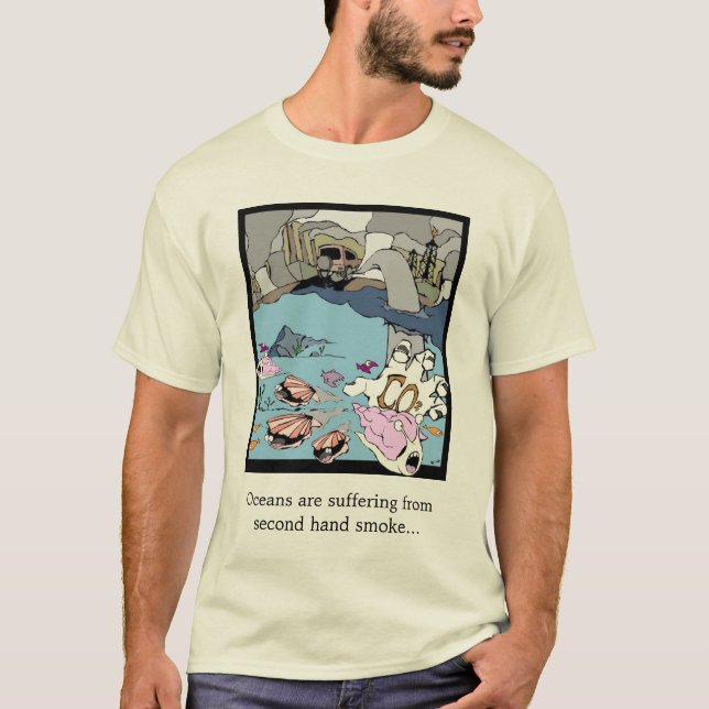 Havförsurning T-shirt (Framsida)