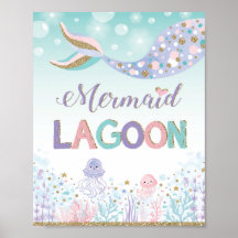 Havfrue Lagun Undervattenshav Strand Ocean