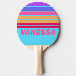 Havglas Horisontrandning med namn Pingisracket