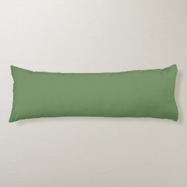 Havglasgrön enfärgad minimalistisk design kroppskudde