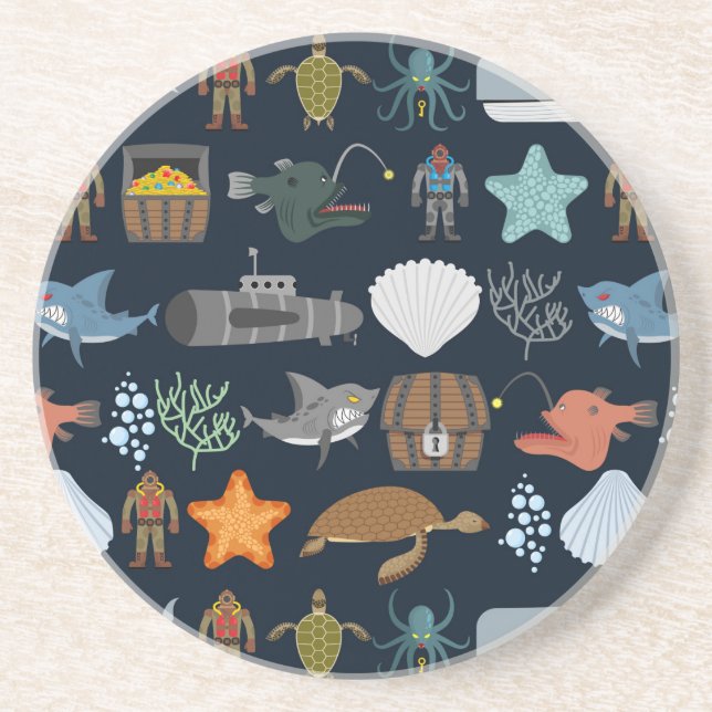 Havinvånaremönster 1 underlägg (Framsidan)