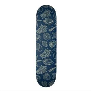 Havinvånaremönster 2 skateboard bräda 20,5 cm