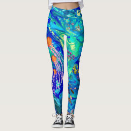Havkonstdamasker, Leggings