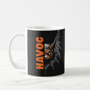 Havoc: Fladdermus-liknande varelse design Kaffemugg