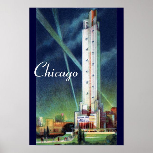 Havolintermometer Poster (Framsidan)