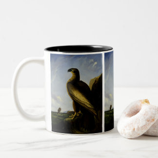 Havörn av John James Audubon Två-Tonad Mugg