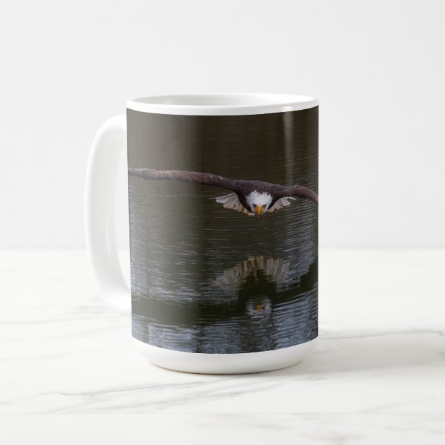 Havörn i flykt kaffemugg (Framsida vänster)