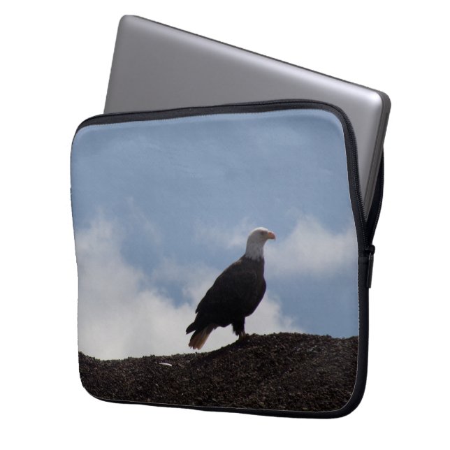 Havörn på Högt Läge Laptopfodral Laptop Fodral (Framsidan Vänster)