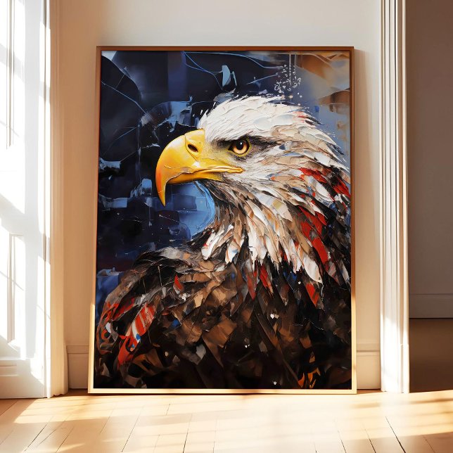 Havörns Konsttryck Affischer, Djurabstrakt Vägg Poster (Skapare uppladdad)