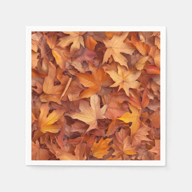 Havrbläckfisk, löv pappersservett (Framsidan)