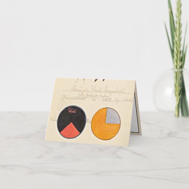 Havre, 1920 av Hilma af Klint Kort (Framsida)